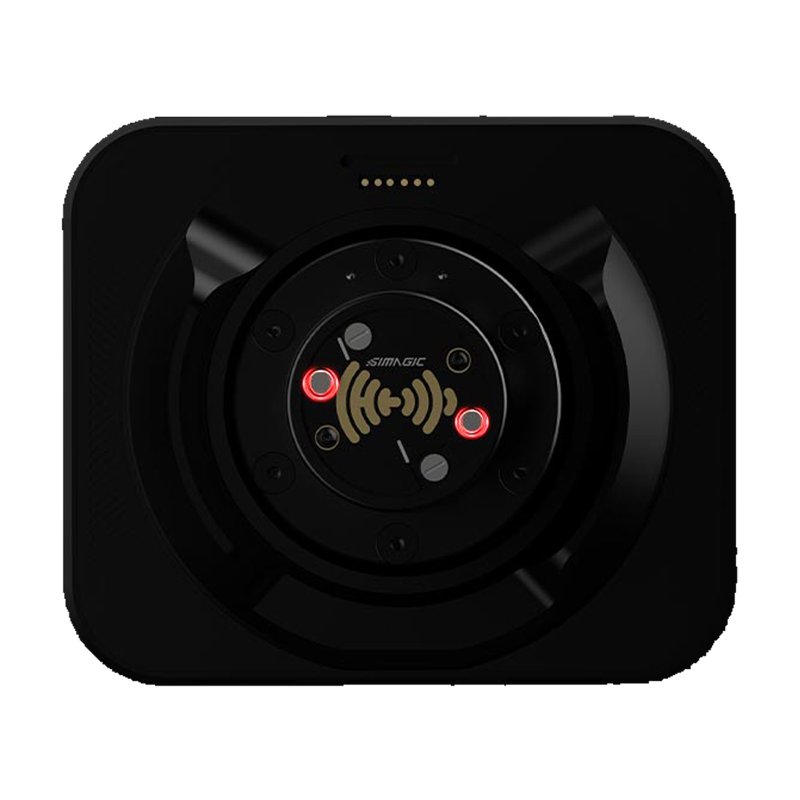 Wheelbase Simagic Alpha Evo Ultra - magnetic socket design
